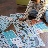 Puzzle les animaux de l'océan en voix d'extinction, Apli