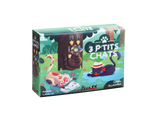 3 P’TITS CHATS est un jeu de cartes vivant et plein d’enthousiasme, un peu espiègle aussi (comme les petits chats représentés ! ) pour 6 ans et +,voire 5 ans si on joue d’abord sans les cartes Action, et même 3 ans avec la règle simplifiée.
