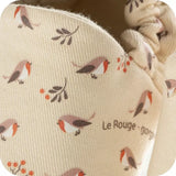 Chaussons en coton Rouge-Gorge, Lait et miel
