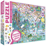 Puzzle cherche et trouve - Licornes, Auzou
