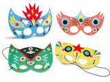 Masques a décorer, Le gang des super-héros, Auzou