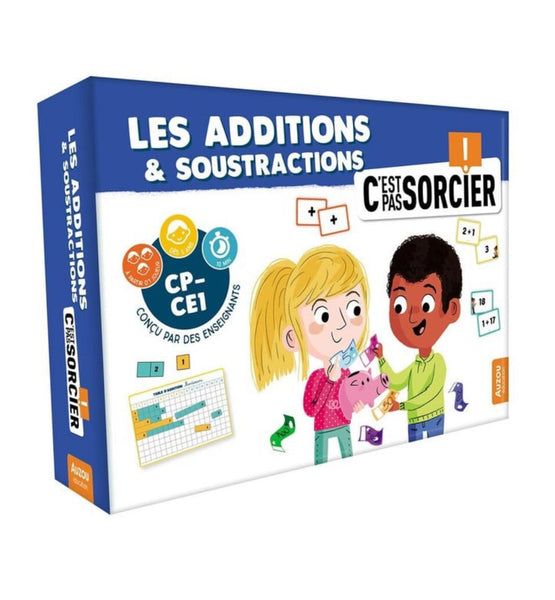 Les additions & soustractions c’est pas sorcier, Auzou