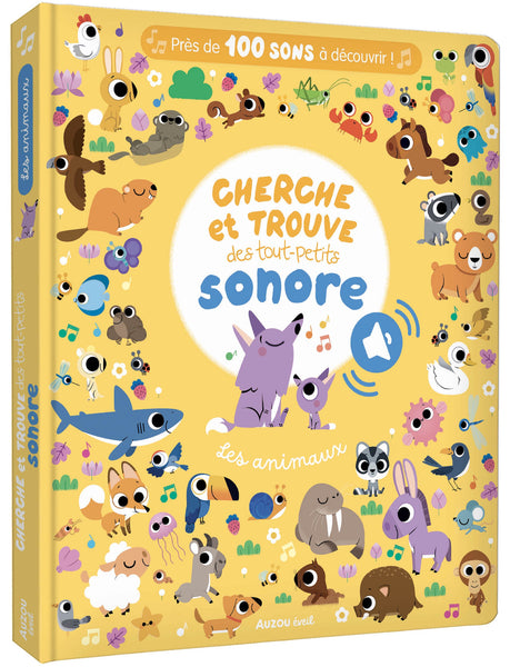 Cherche et trouve sonore Les animaux, Auzou