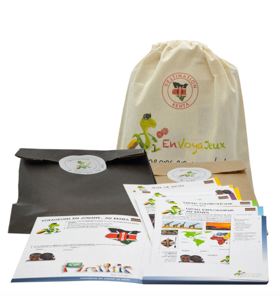 Voyageons en jouant le Kenya, Envoyajeux