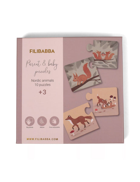 Puzzle parents/bebes, Filibabba