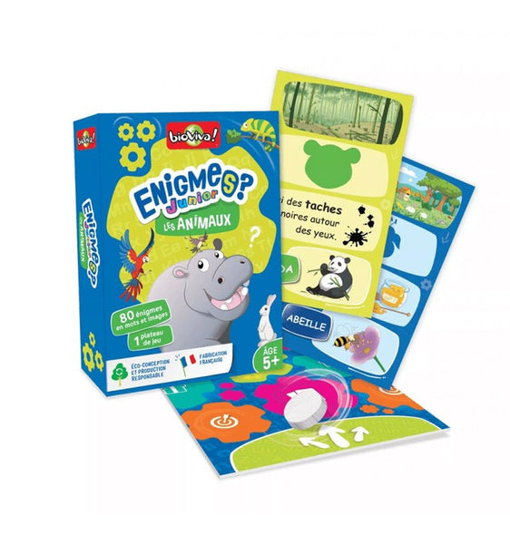 Énigmes junior! Les animaux, Bioviva