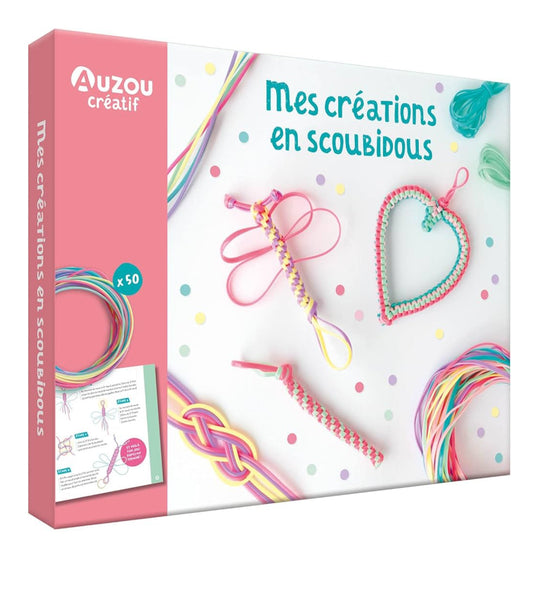 Mes créations en scoubidous, Auzou