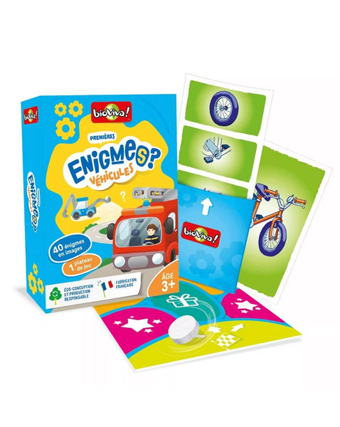 Premières énigmes? Véhicules, Bioviva
