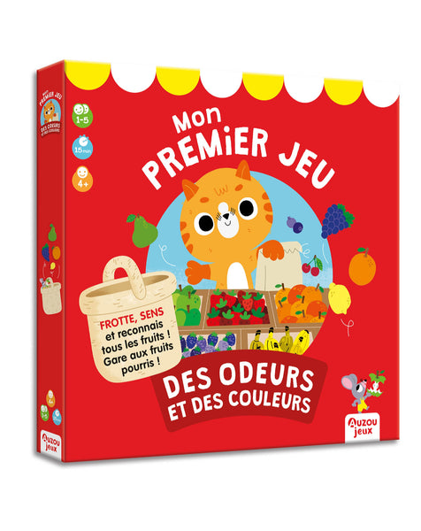 Mon premier jeu des odeurs et des couleurs, Auzou