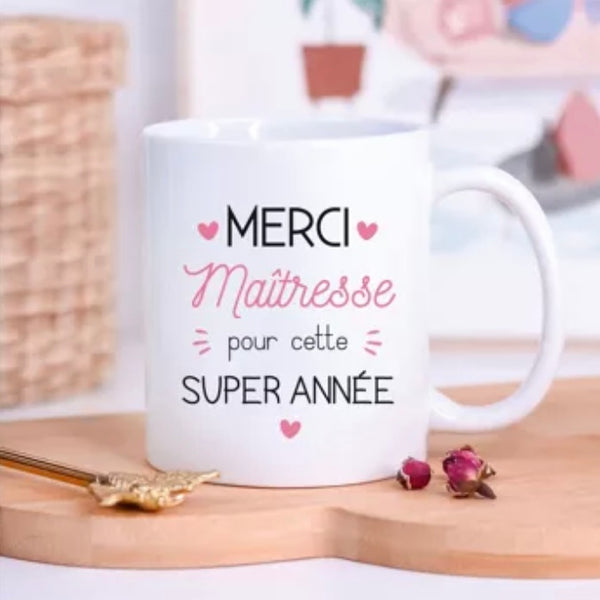 Mug Maîtresse, Ourson câlin