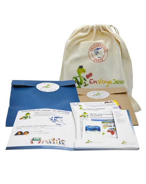 Voyageons en jouant Grèce, Envoyajeux