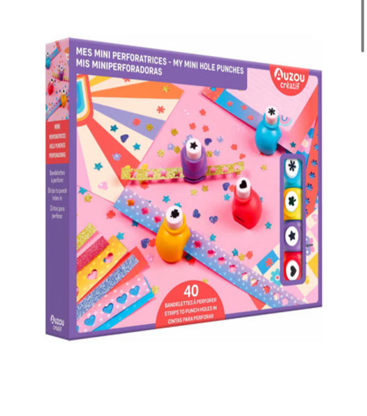 Mes minis perforatrices, Auzou