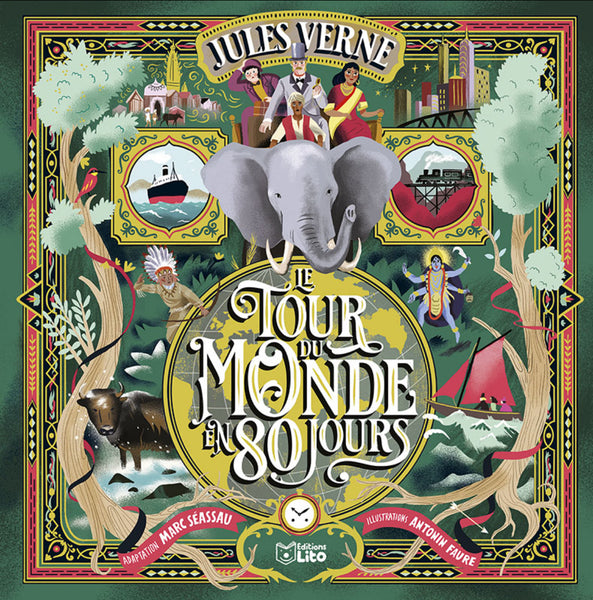 Le tour du monde en 80 jours, Éditions Lito