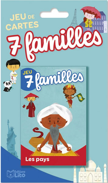 7 Familles Les pays, Editions Lito