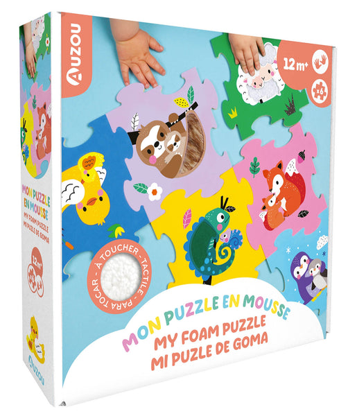 Mon puzzle en mousse, Auzou