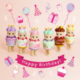 EDITION LIMITÉE 

Vous pouvez souhaitez Joyeux Anniversaire en offrant un des 6 délicieux gâteau d'anniversaires made by Sonny Angel!

Une collection composée de 6 personnages différents, vendue dans une boite surprise. 