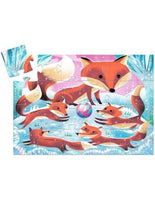 Puzzle silhouette Ginger, petit renard, Djeco