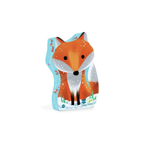 Puzzle silhouette Ginger, petit renard, Djeco