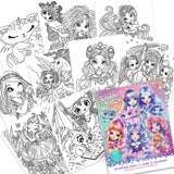 Livre de coloriage, Nebulous stars