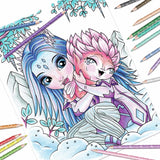 Livre de coloriage, Nebulous stars