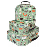 Valise en carton Chat, Rex London