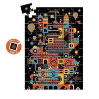 Wizzy’puzzle La ville animée, Djeco