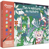 Mes 4 peintures au numéro, Auzou