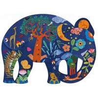 Puzz’art Éléphant 150 pièces, Djeco