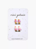 Boucles d’oreilles Clip, Mini Galaxie