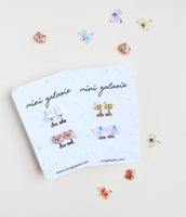 Boucles d’oreilles Clip, Mini Galaxie