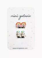 Boucles d’oreilles Clip, Mini Galaxie