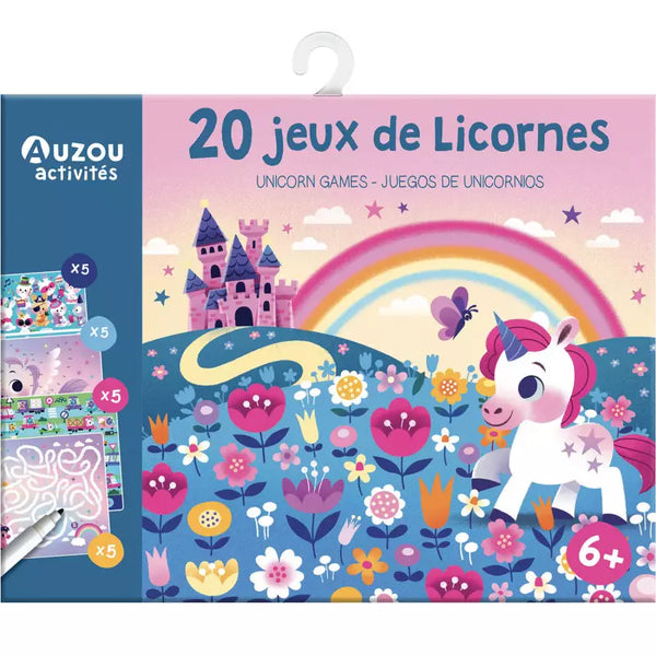 20 jeux de licornes, Auzou