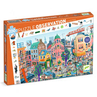 Puzzle observation La Ville, Djeco