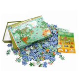 Puzzle observation Tour du monde, Djeco