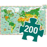 Puzzle observation Tour du monde, Djeco
