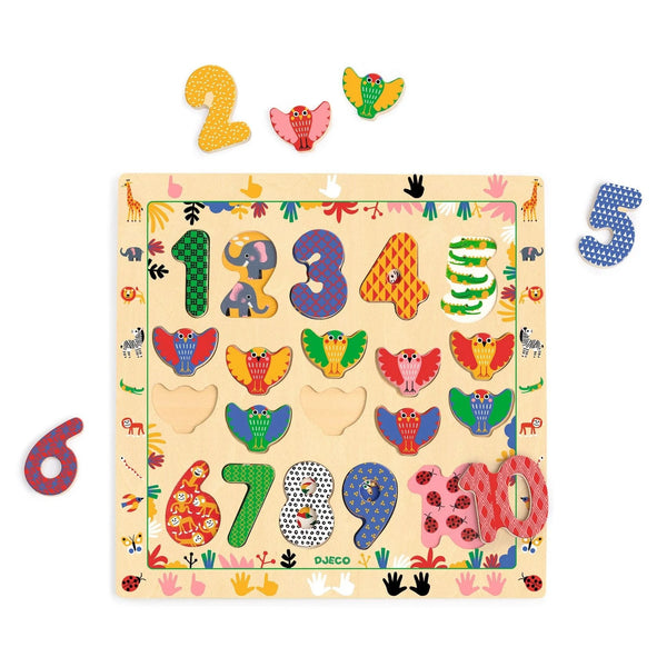 Puzzle 1/10, Djeco