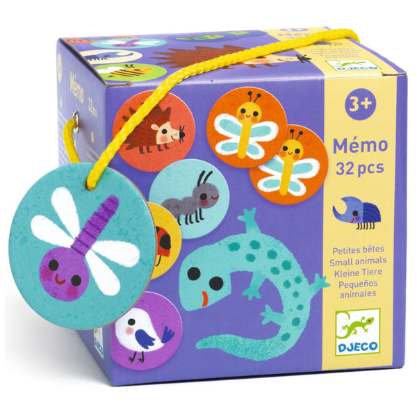 Mémo petites bêtes, Djeco