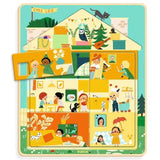 Puzzle 3 niveaux Chez Léo, Djeco