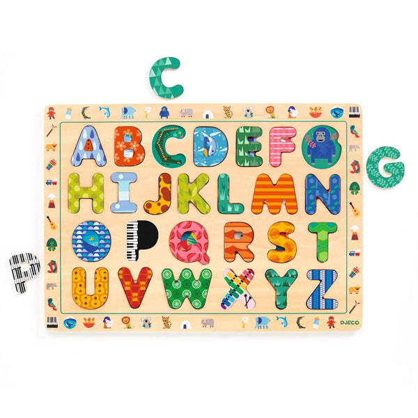 Puzzle ABC, Djeco