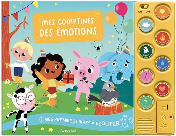 Mes comptines Des émotions, Auzou