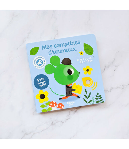 Mes comptines d’animaux, Auzou