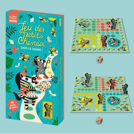 Jeu des petits chevaux, Auzou