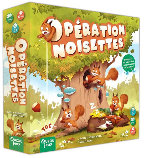 Opération noisette, Auzou