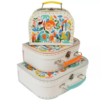 Valise en carton Animaux, Rex London