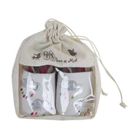 Chaussons Pluie de couleurs, Lait et Miel