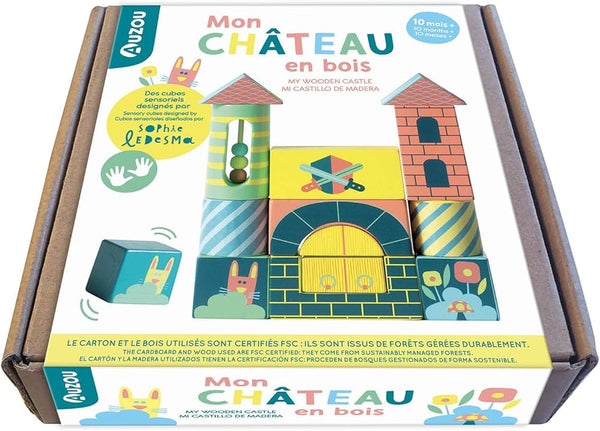 Mon château en bois, Auzou