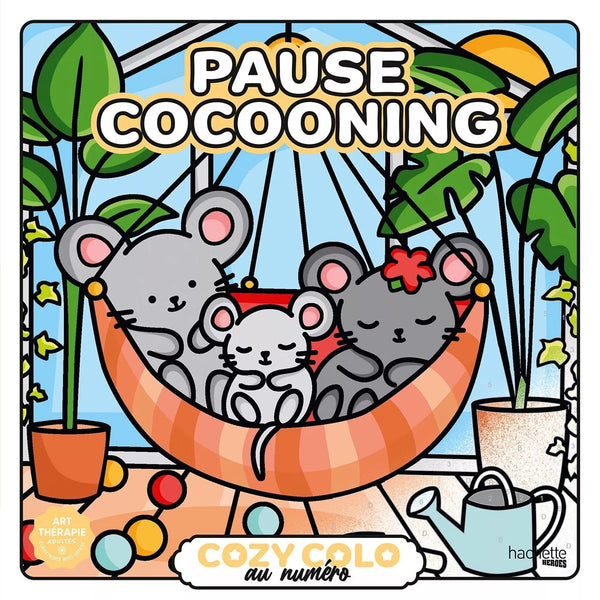 Cozy colo au numéro Pause Cocooning, Hachette
