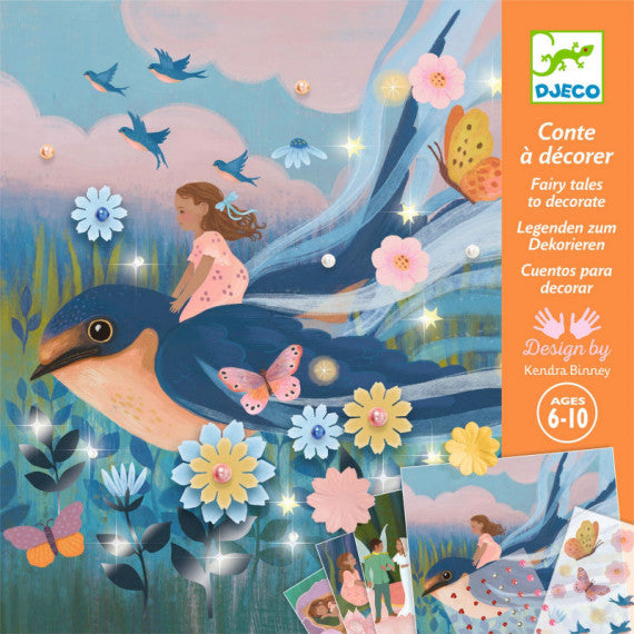 Contes à décorer poucelina, Djeco