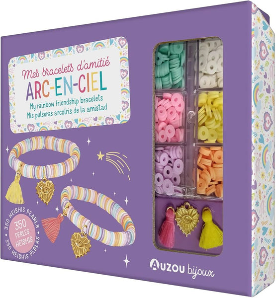 Mes bracelets d’amitié Arc en ciel, Auzou