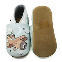 Chaussons aviateur, Lait et Miel